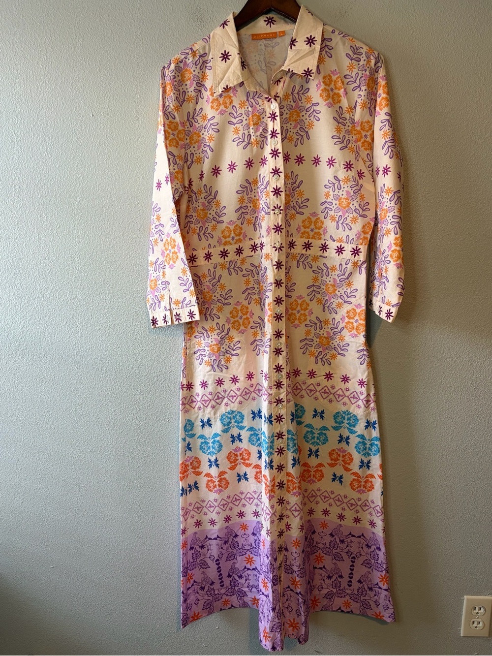OLIPHANT SHIRT DRESS MAXI